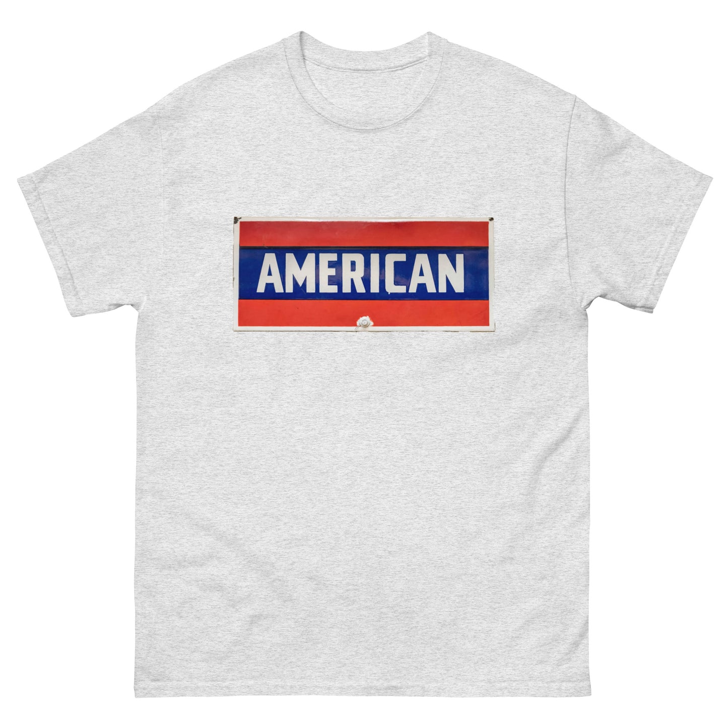 Vintage American Faded Tin Style Men's Classic Tee