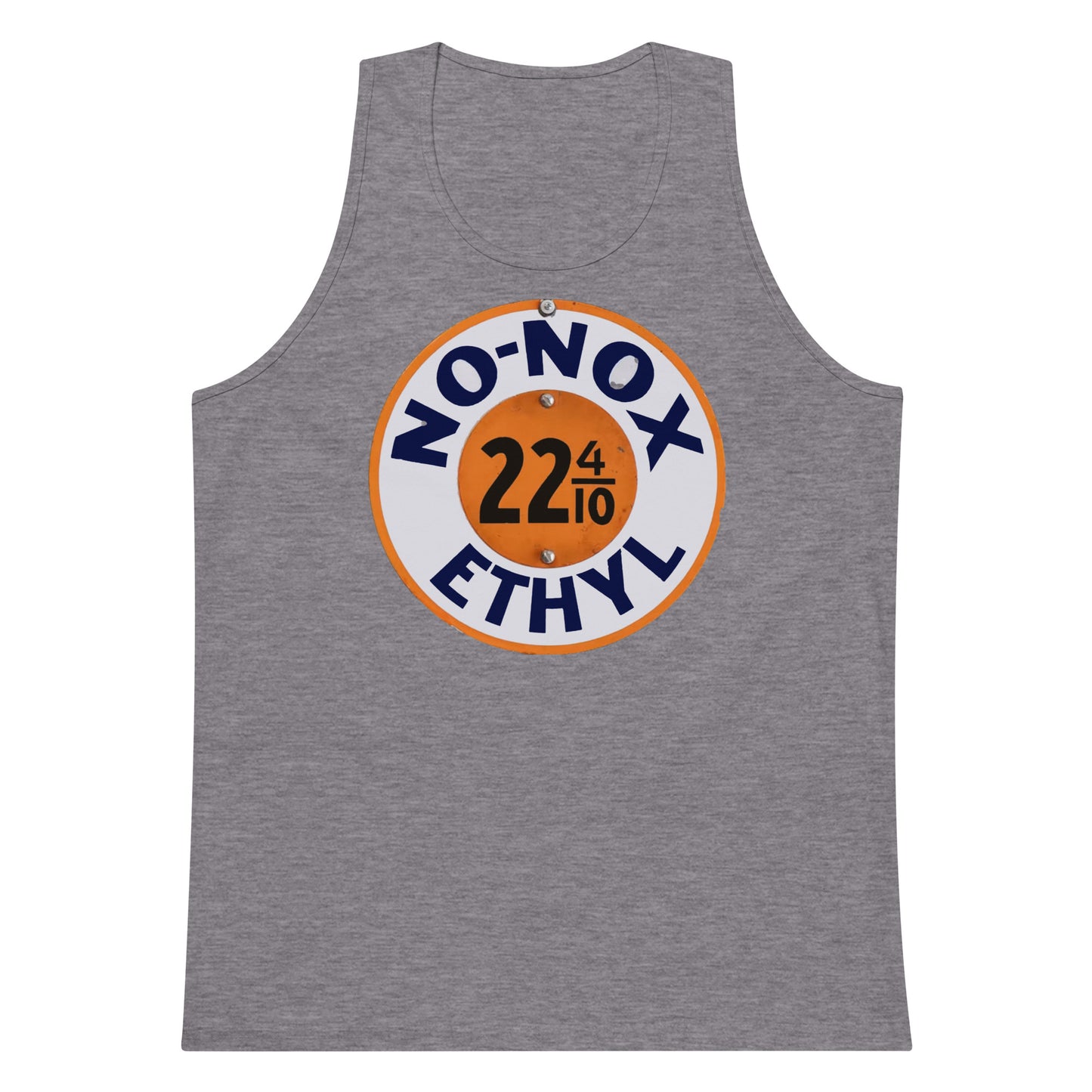 Retro Gas Sign No Knox Men’s premium tank top