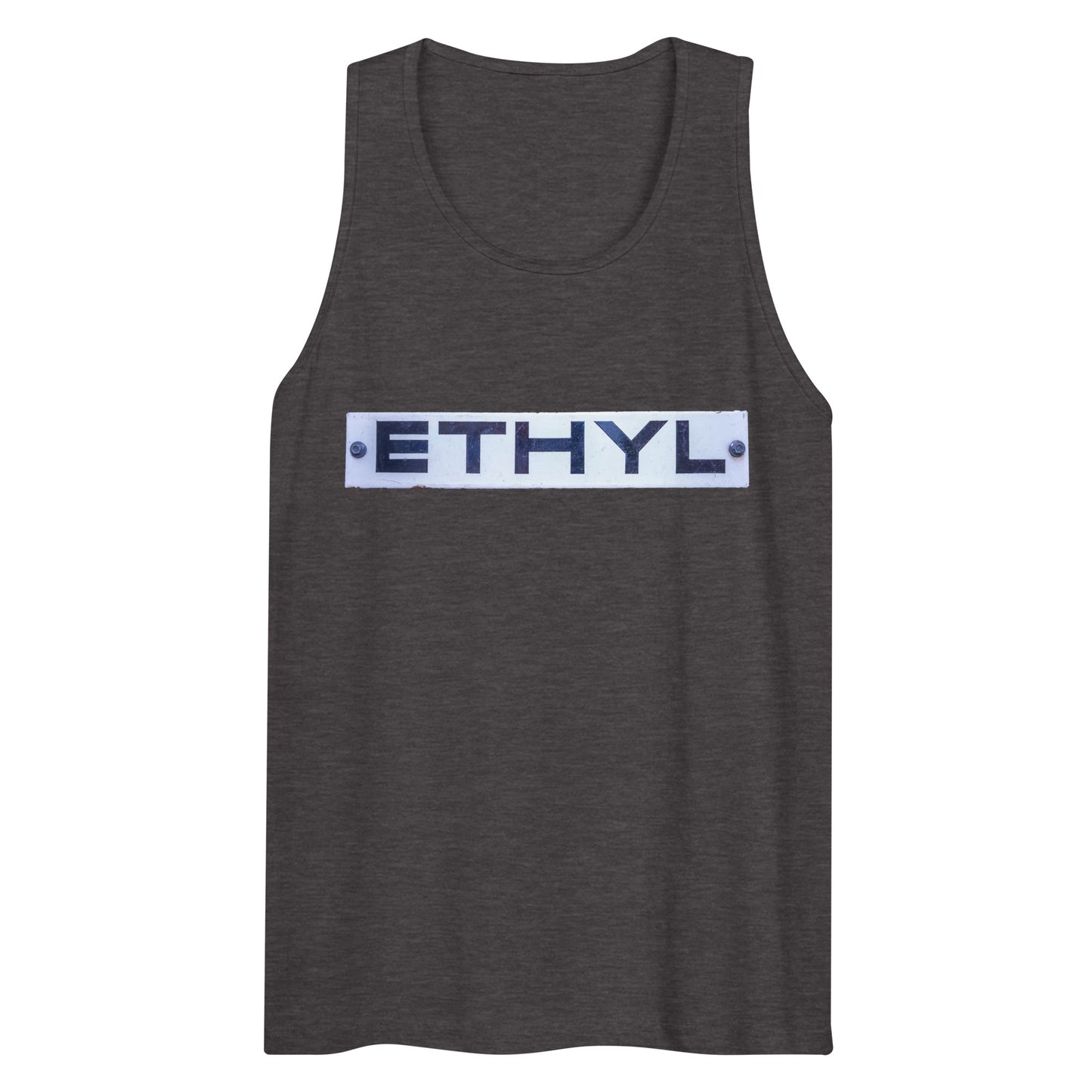 Vintage Ethyl Gas Sign Men’s premium tank top