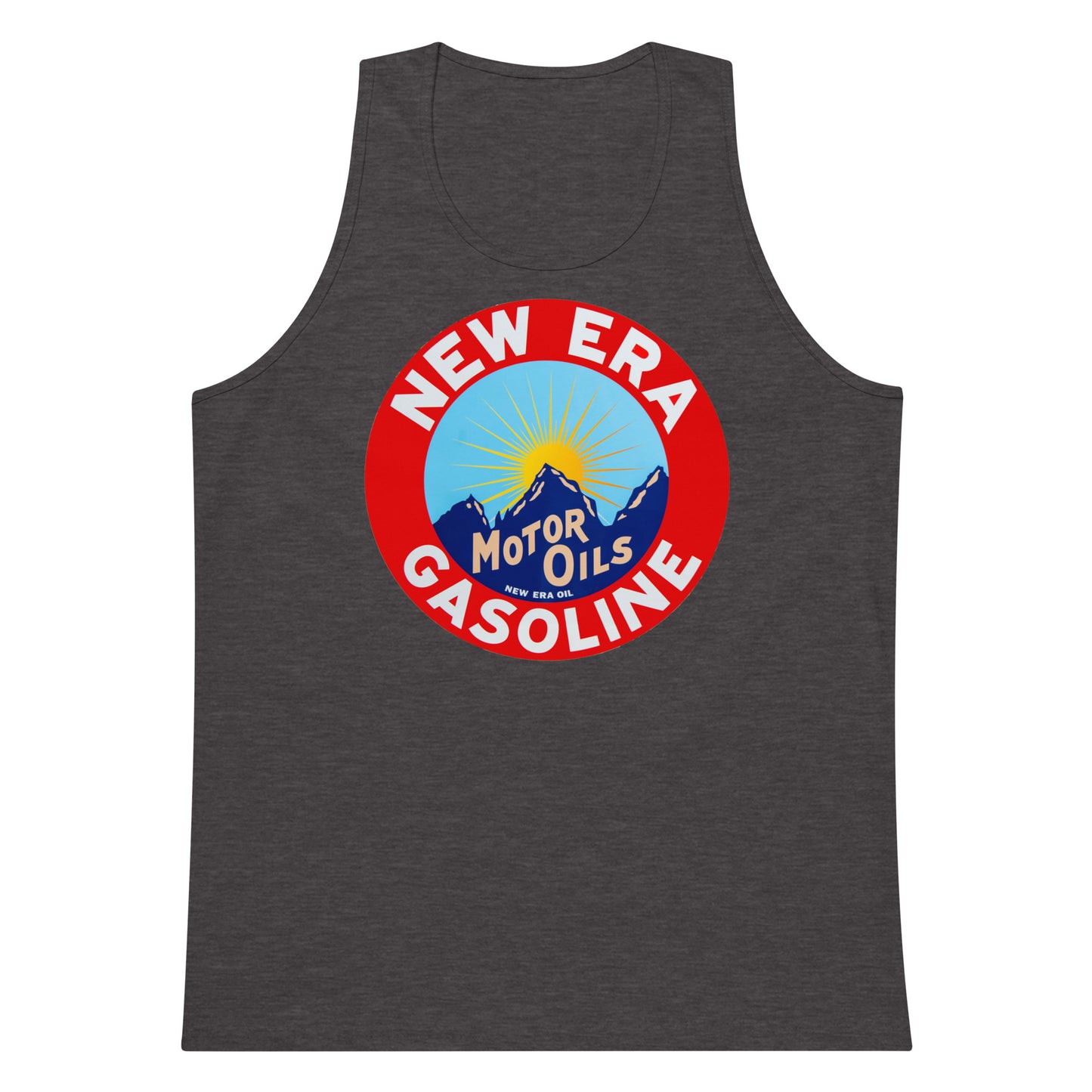 Retro Gas Sign New Era Men’s premium tank top