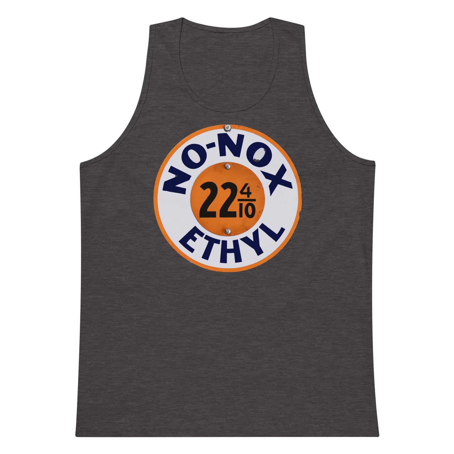 Retro Gas Sign No Knox Men’s premium tank top