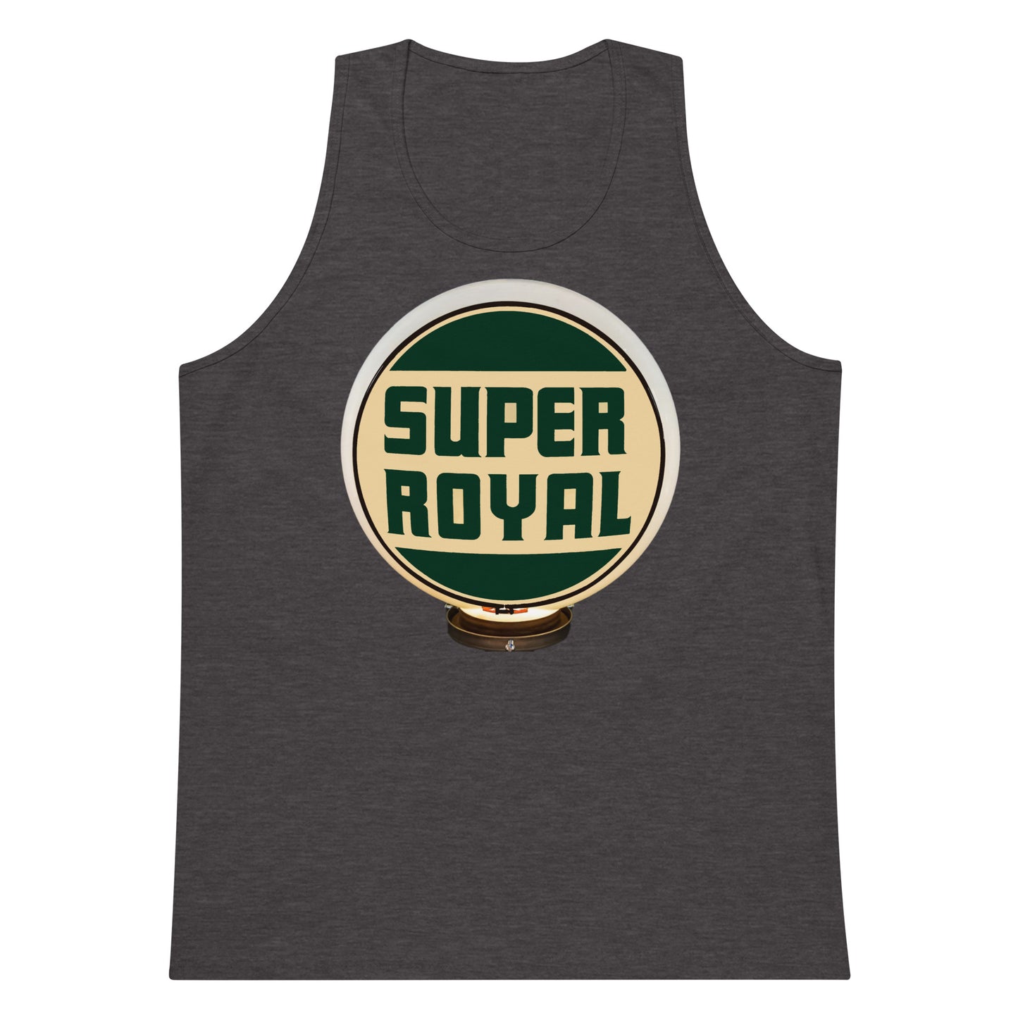Super Royal Globe Style Men’s premium tank top