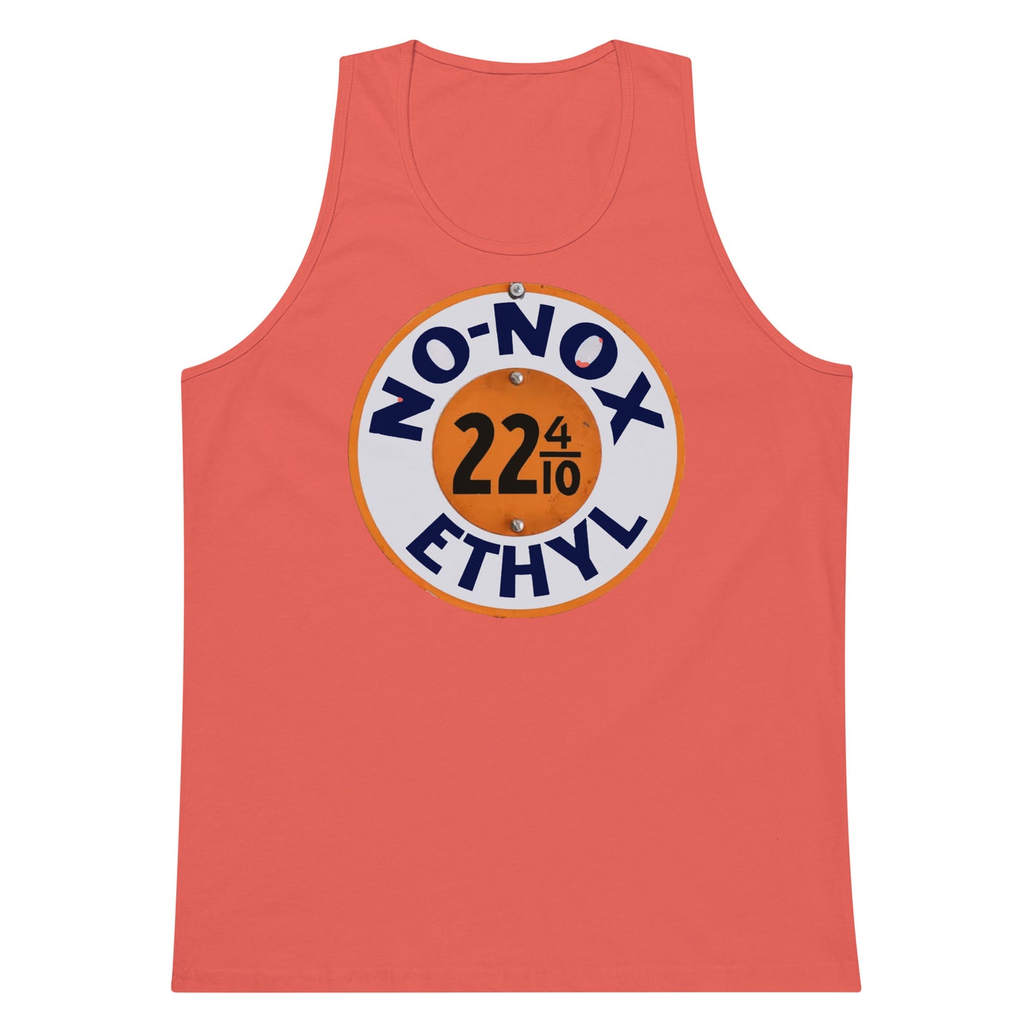 Retro Gas Sign No Knox Men’s premium tank top