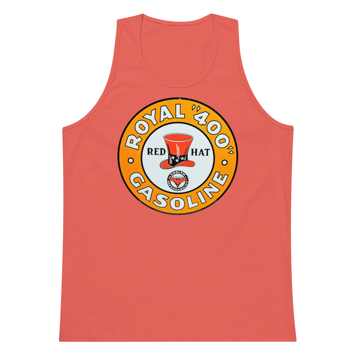 Vintage Red Hat Gas Men’s premium tank top
