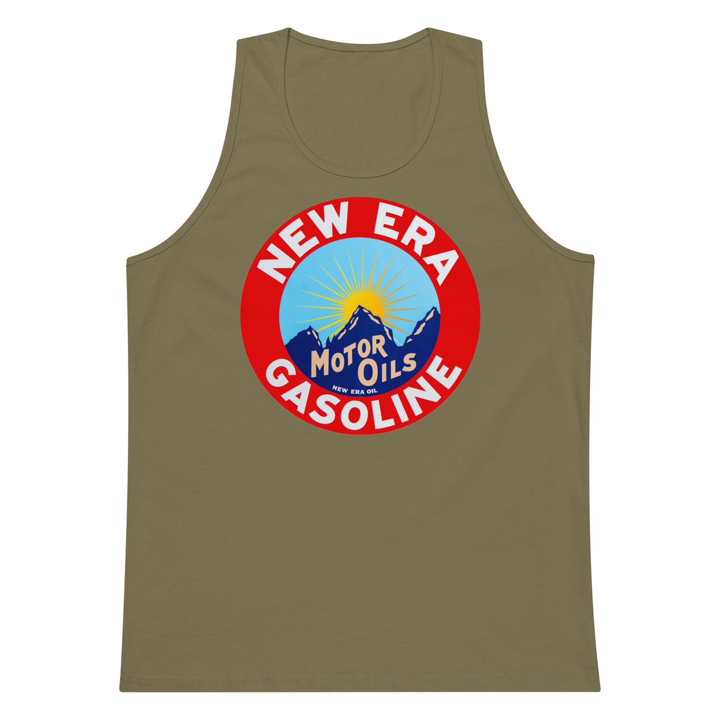 Retro Gas Sign New Era Men’s premium tank top