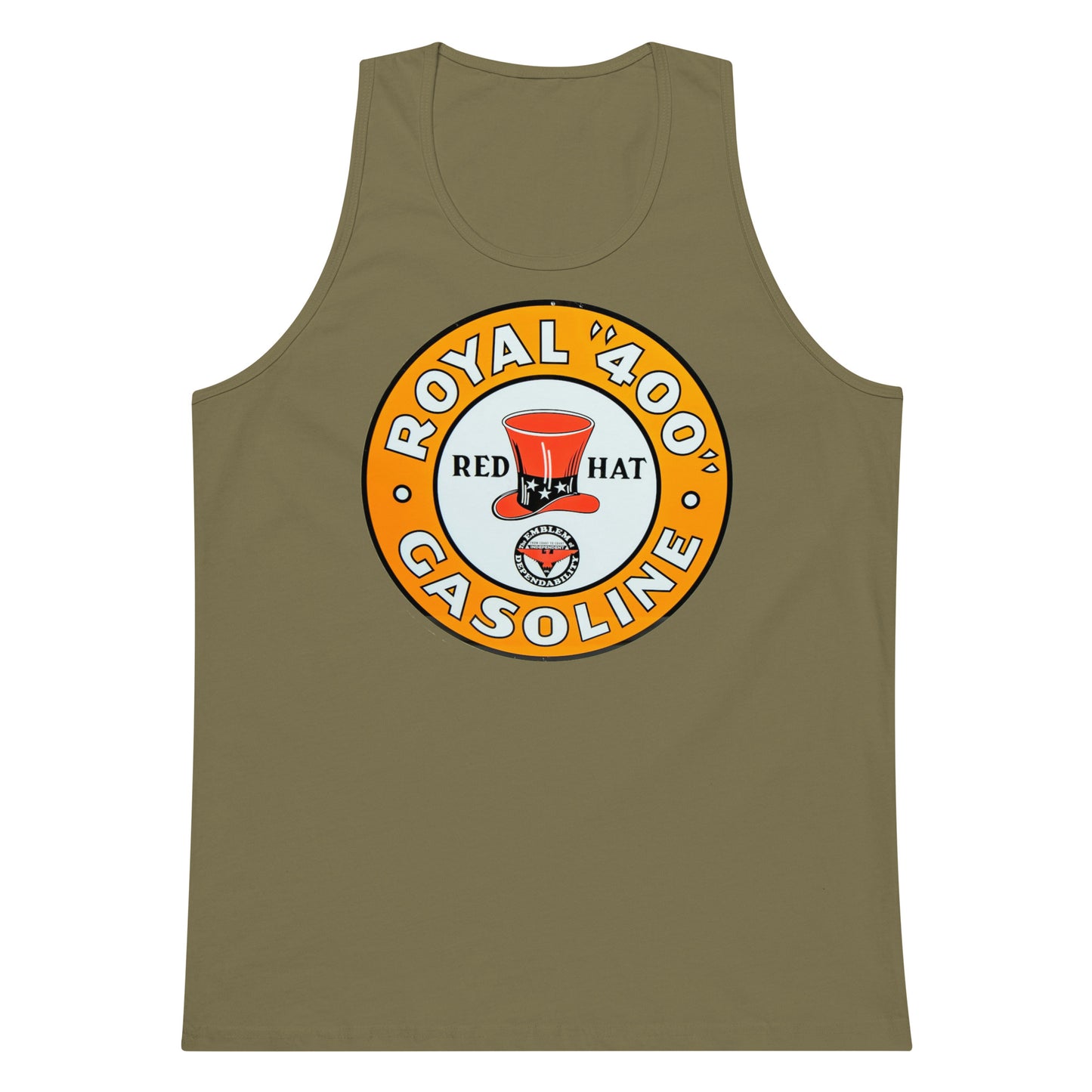 Vintage Red Hat Gas Men’s premium tank top