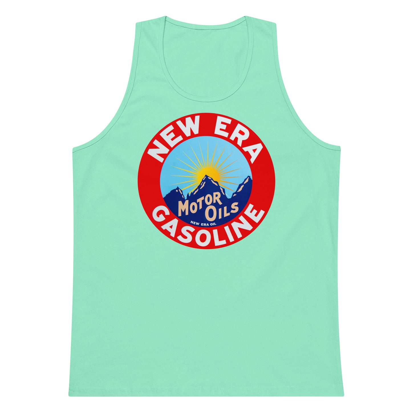 Retro Gas Sign New Era Men’s premium tank top