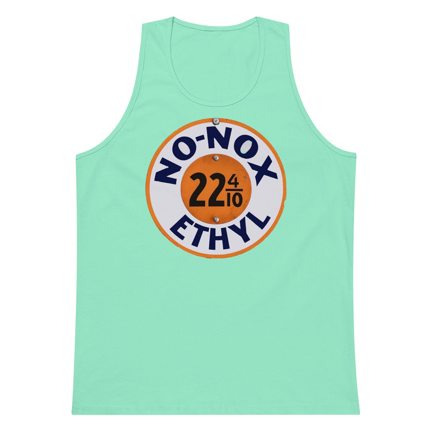 Retro Gas Sign No Knox Men’s premium tank top
