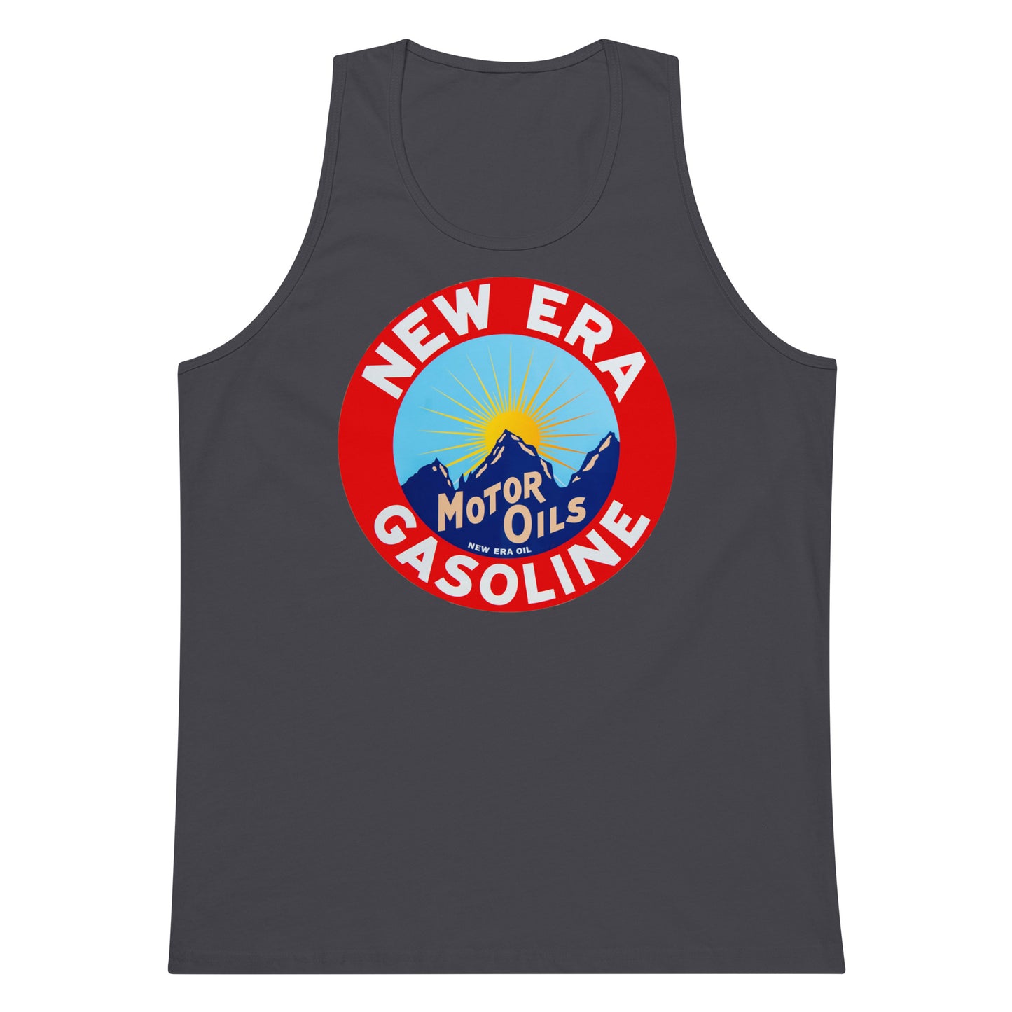Retro Gas Sign New Era Men’s premium tank top