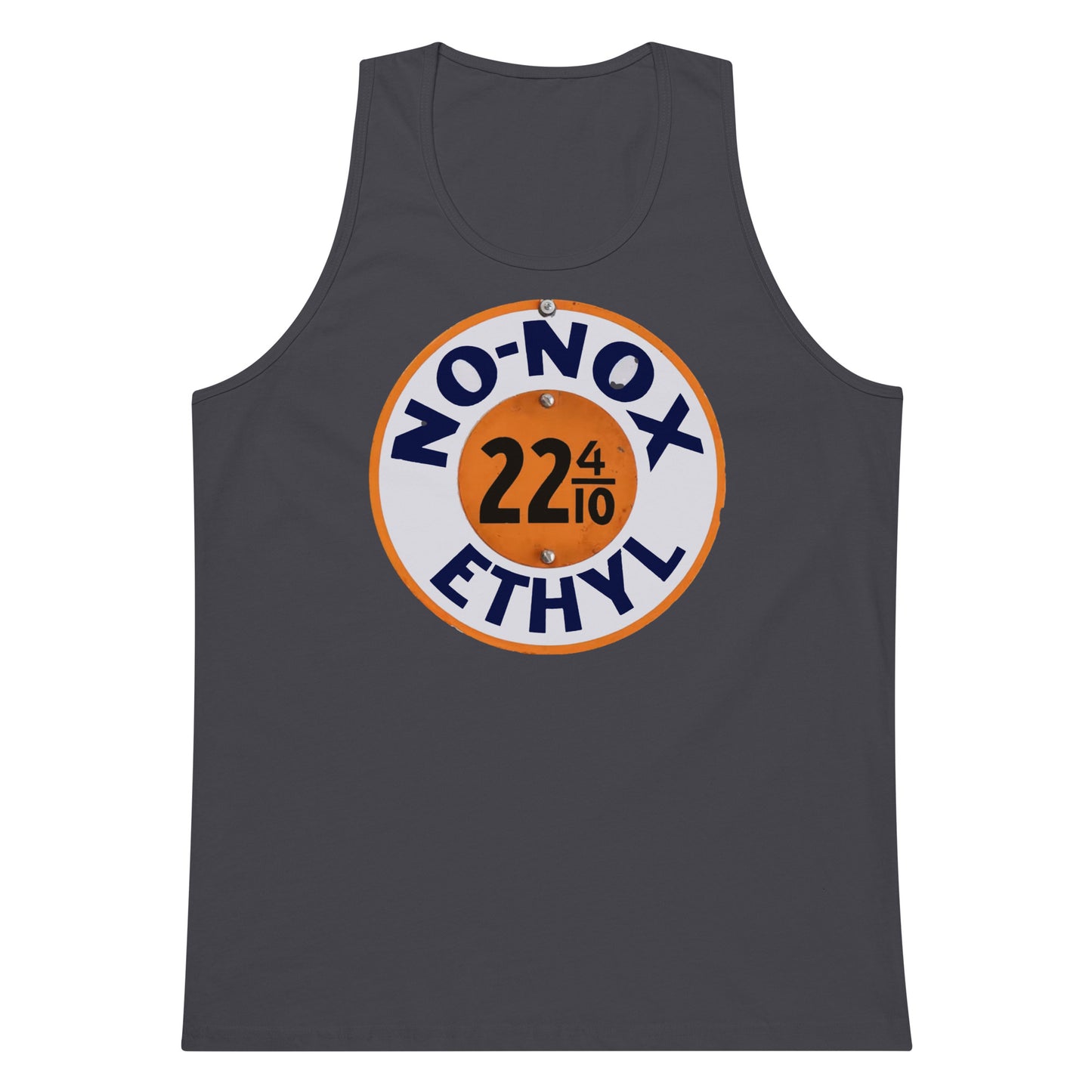 Retro Gas Sign No Knox Men’s premium tank top