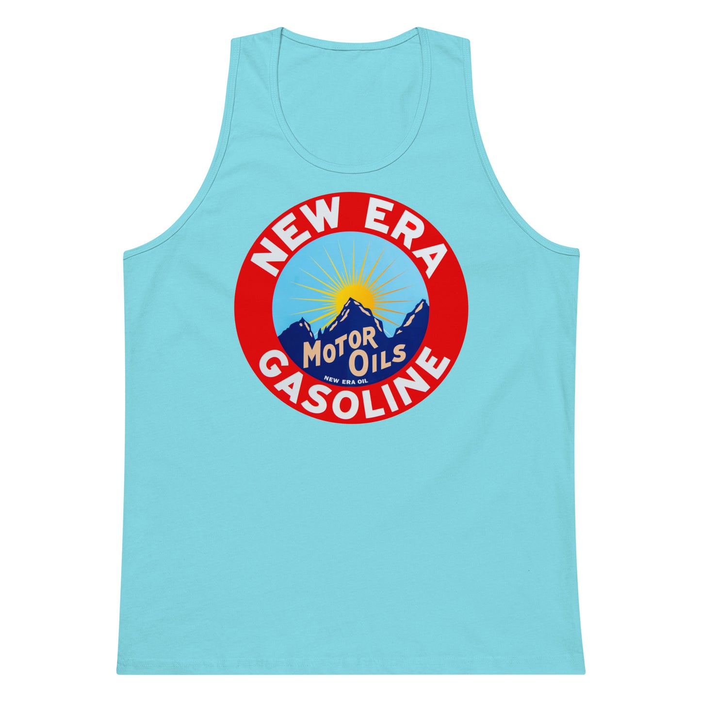 Retro Gas Sign New Era Men’s premium tank top