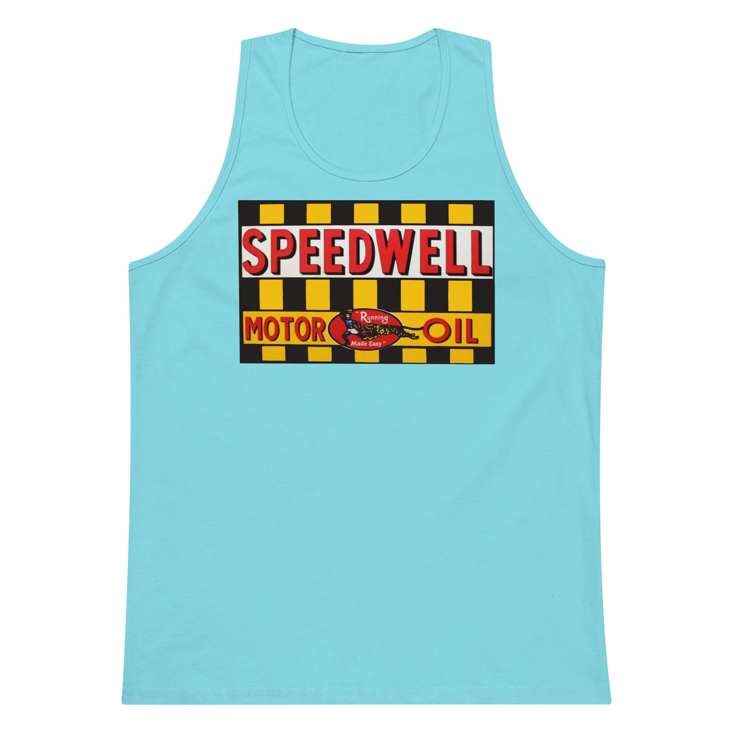 Retro Speedway Tin Syle Men’s premium tank top
