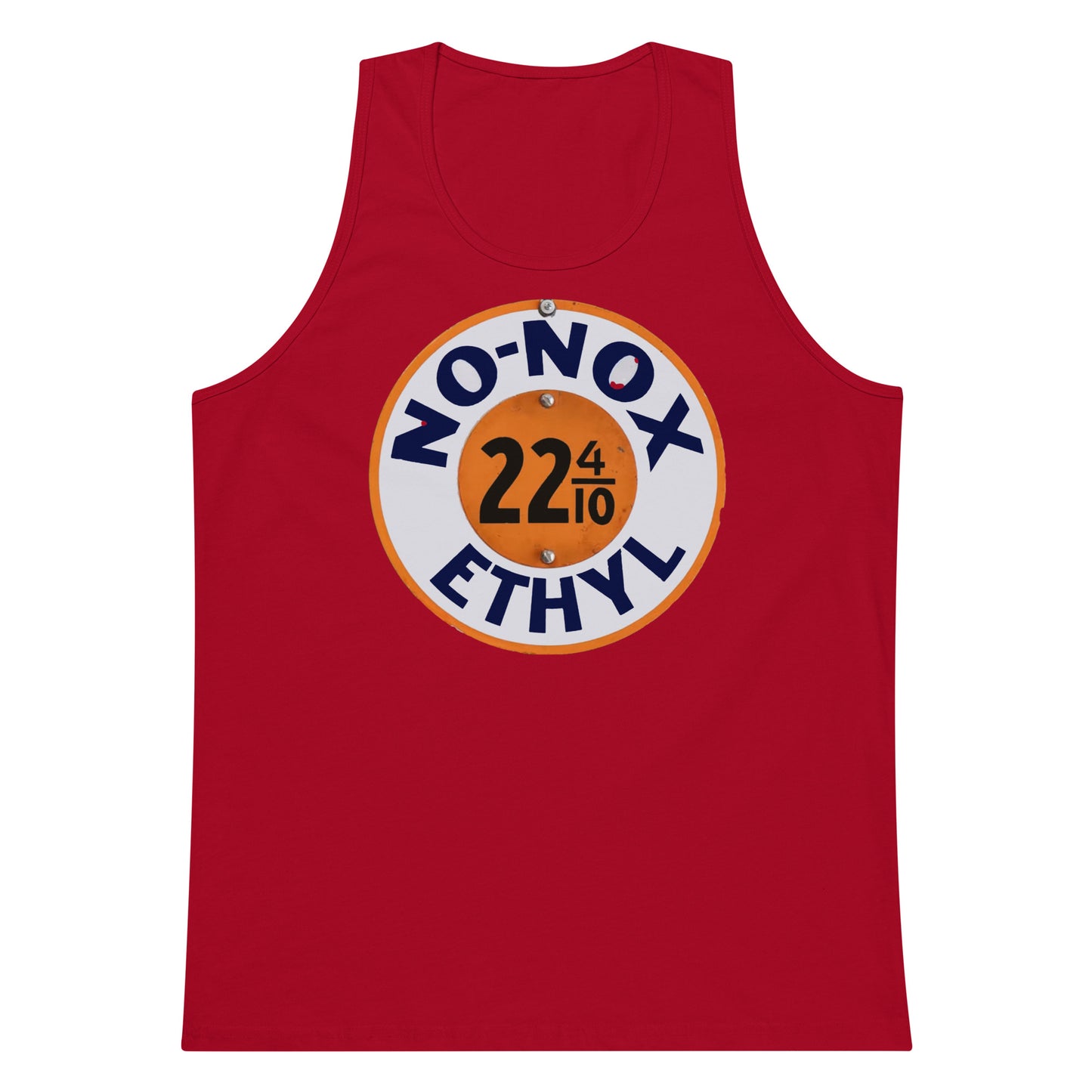 Retro Gas Sign No Knox Men’s premium tank top
