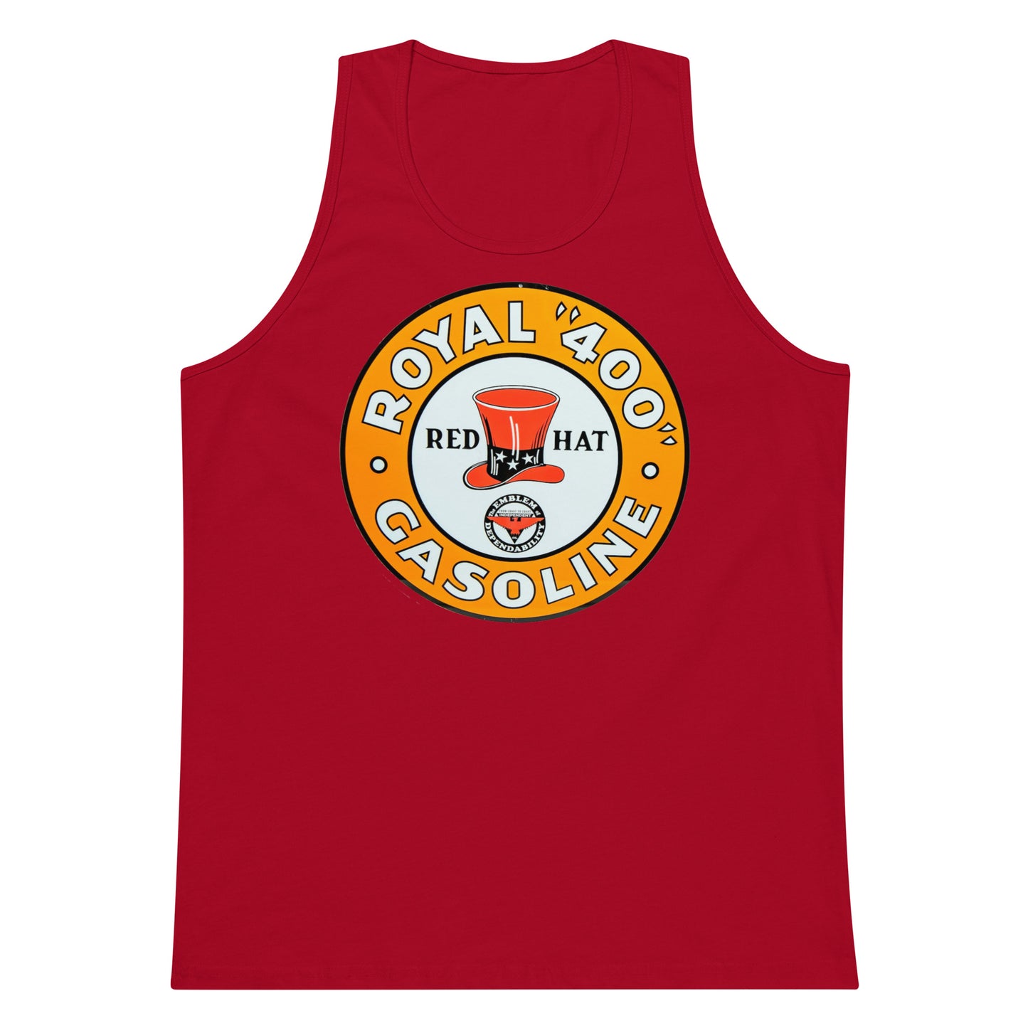 Vintage Red Hat Gas Men’s premium tank top