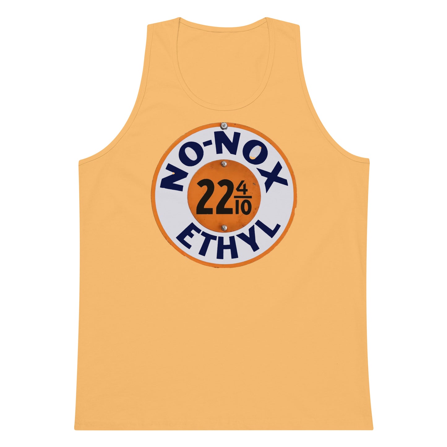 Retro Gas Sign No Knox Men’s premium tank top