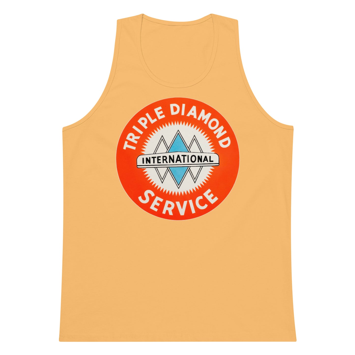Triple Diamond Service Tin Style Men’s premium tank top