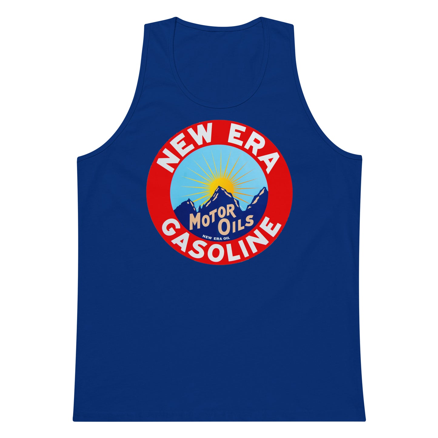 Retro Gas Sign New Era Men’s premium tank top