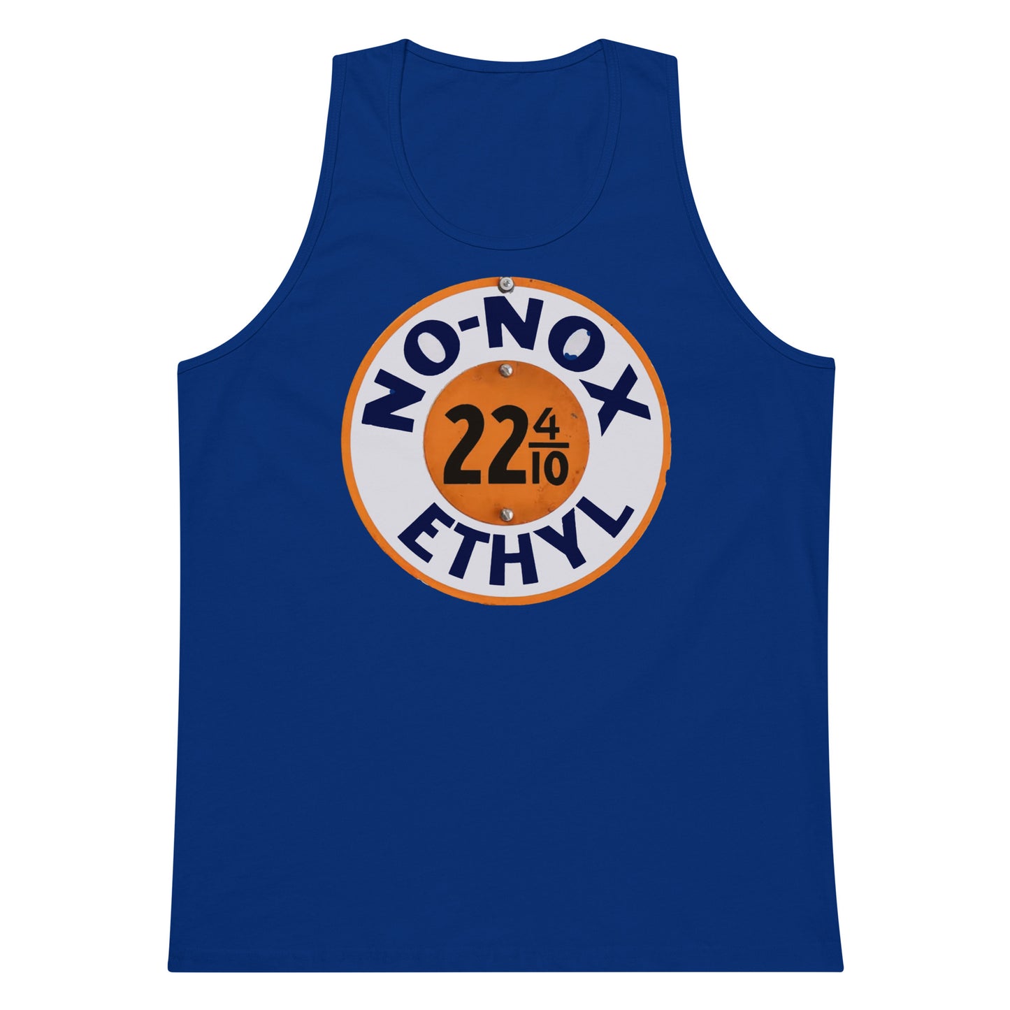 Retro Gas Sign No Knox Men’s premium tank top