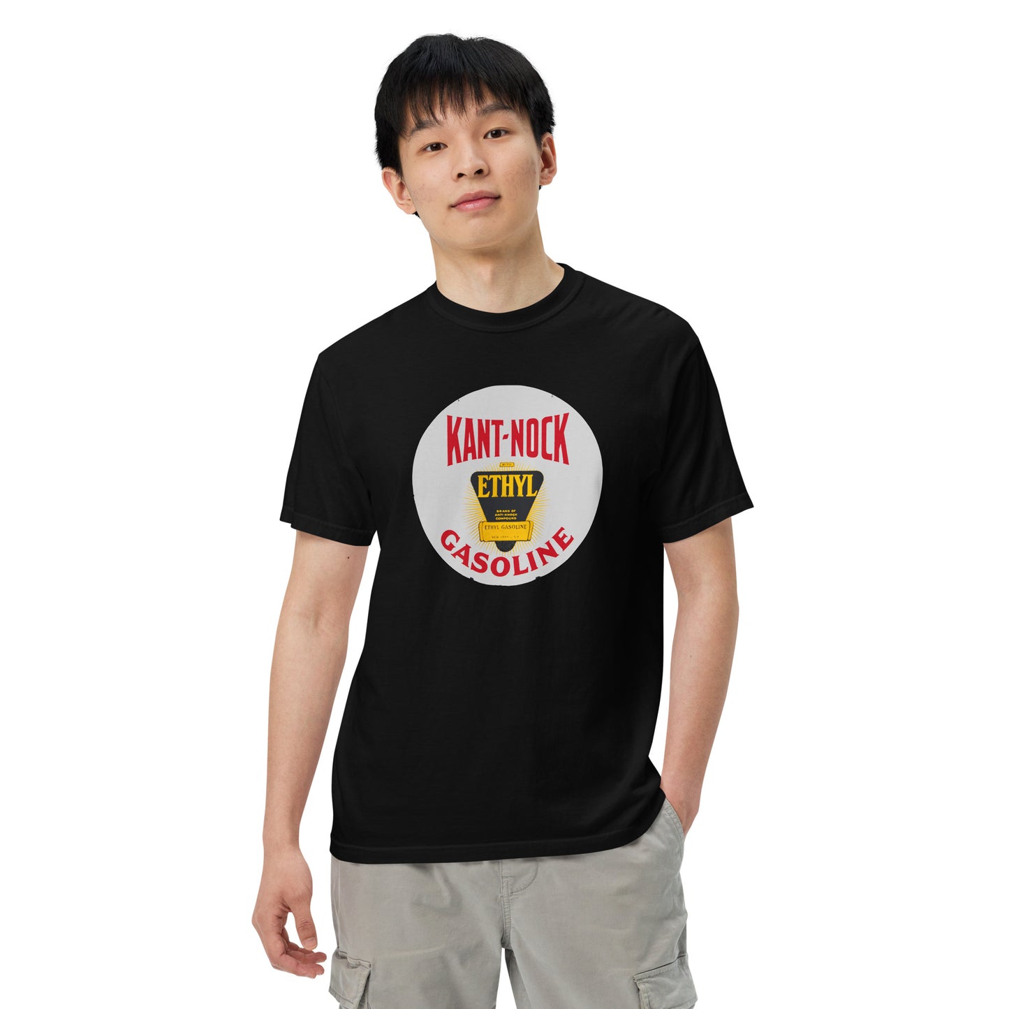 Vintage Kant Nock Gas Sign Unisex garment-dyed heavyweight t-shirt