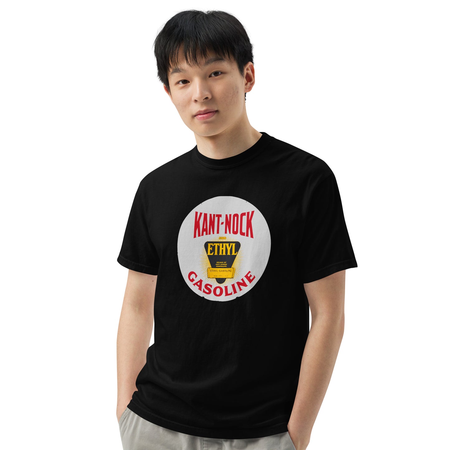 Vintage Kant Nock Gas Sign Unisex garment-dyed heavyweight t-shirt