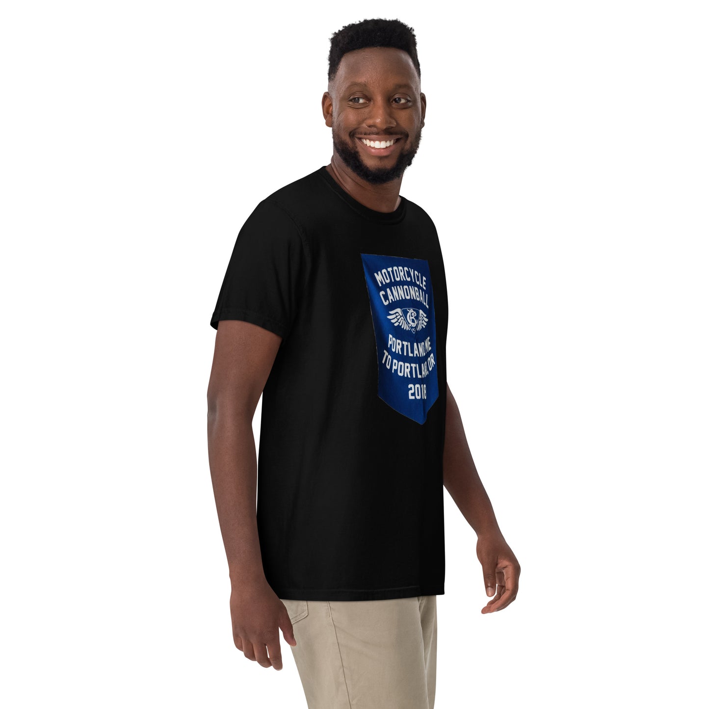 Cannonball Run MC Banner Style Unisex garment-dyed heavyweight t-shirt