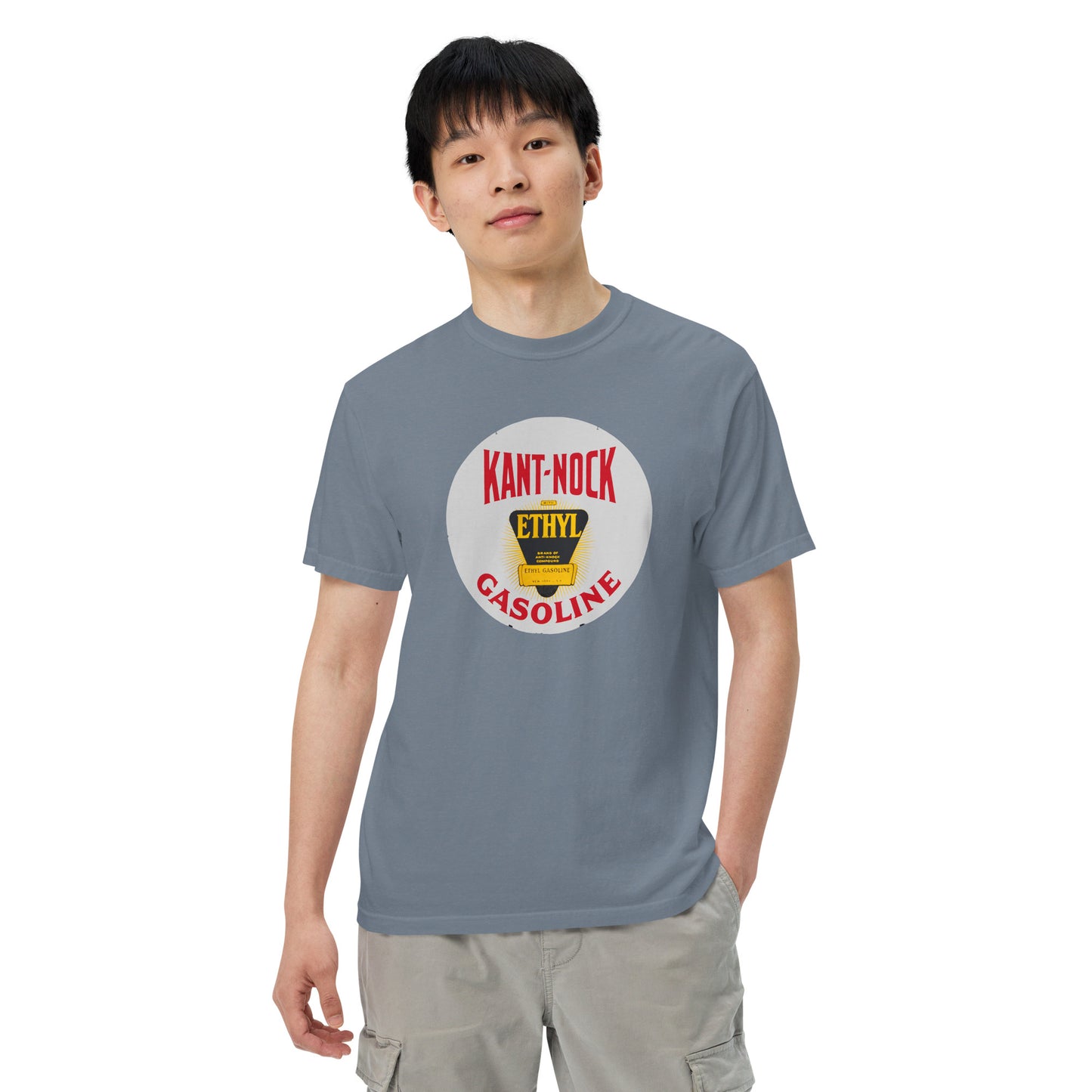 Vintage Kant Nock Gas Sign Unisex garment-dyed heavyweight t-shirt