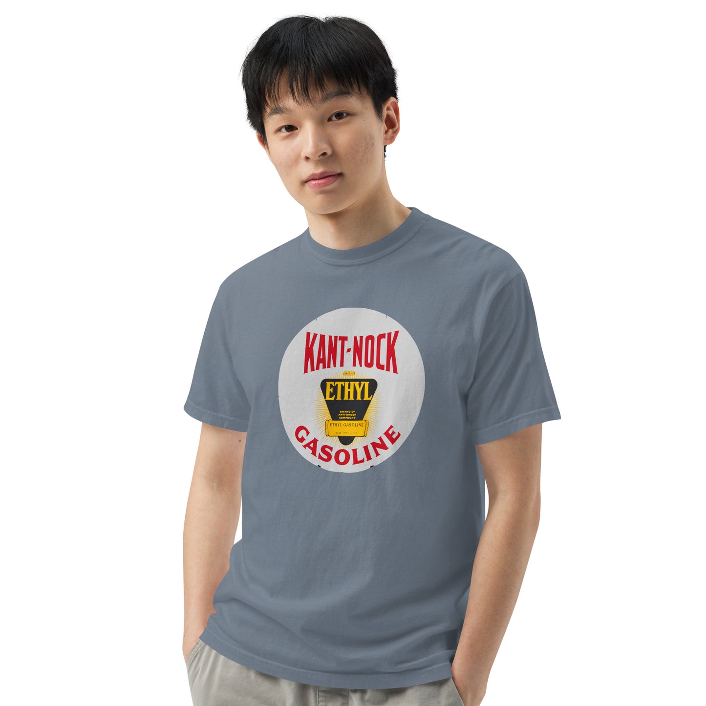 Vintage Kant Nock Gas Sign Unisex garment-dyed heavyweight t-shirt