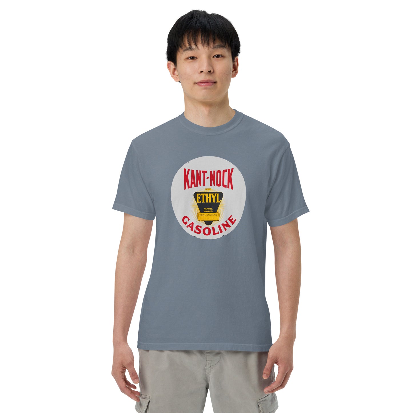 Vintage Kant Nock Gas Sign Unisex garment-dyed heavyweight t-shirt