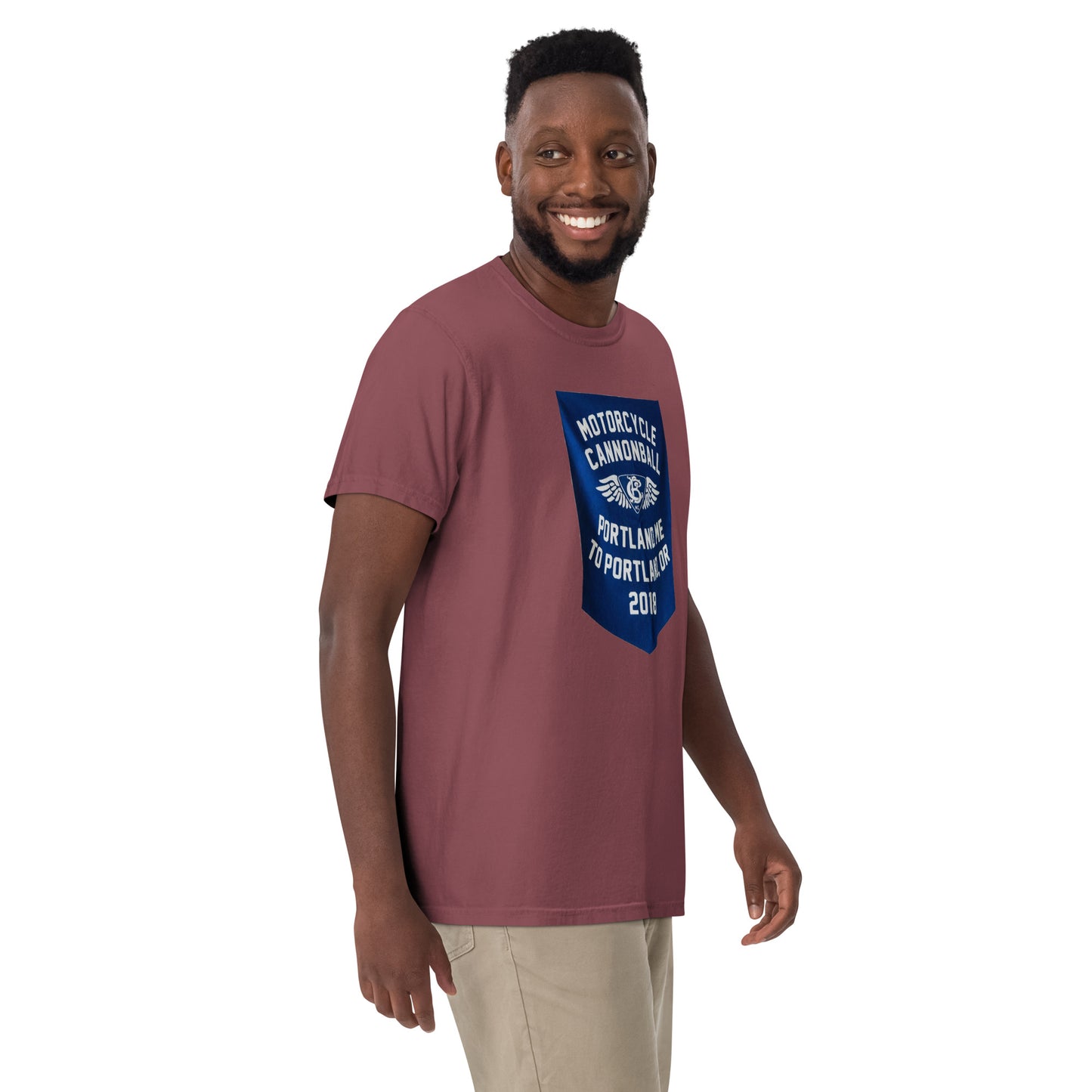 Cannonball Run MC Banner Style Unisex garment-dyed heavyweight t-shirt