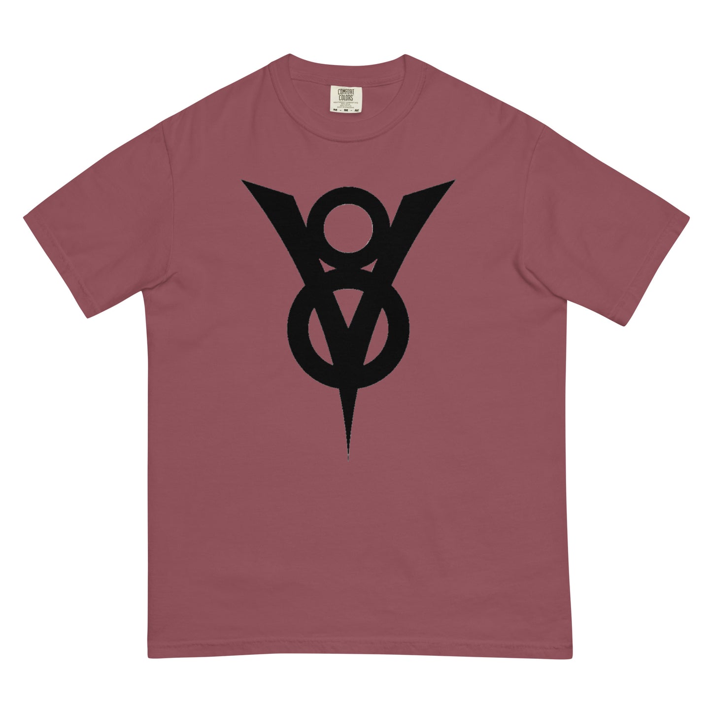 Retro Ford V8 Sign Unisex garment-dyed heavyweight t-shirt