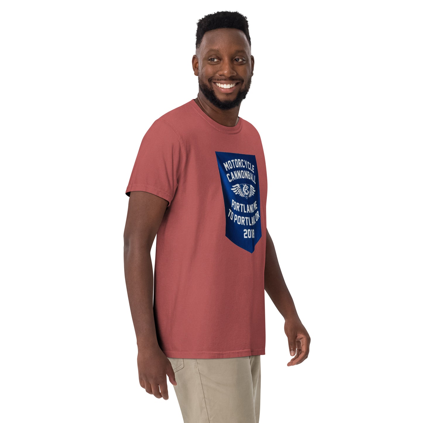 Cannonball Run MC Banner Style Unisex garment-dyed heavyweight t-shirt