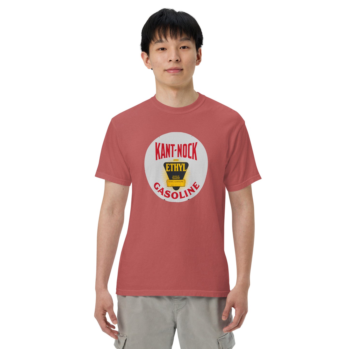 Vintage Kant Nock Gas Sign Unisex garment-dyed heavyweight t-shirt