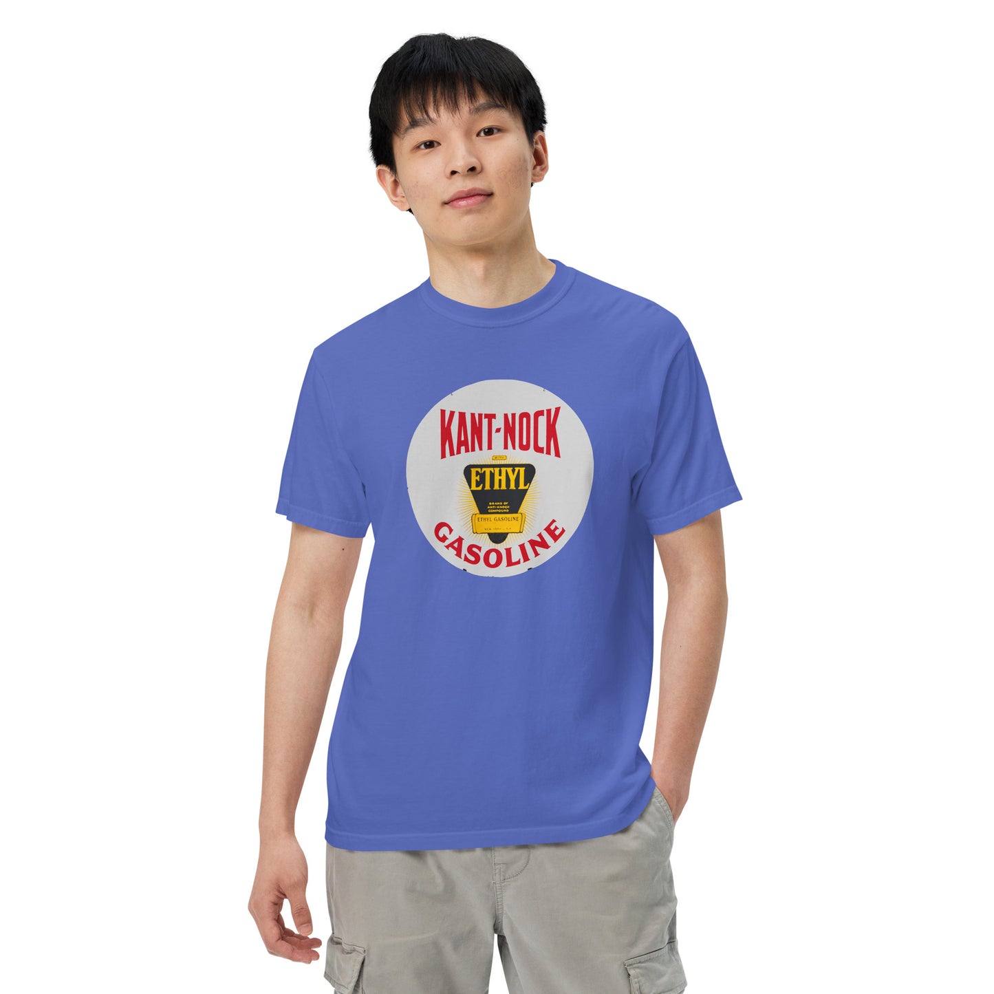 Vintage Kant Nock Gas Sign Unisex garment-dyed heavyweight t-shirt