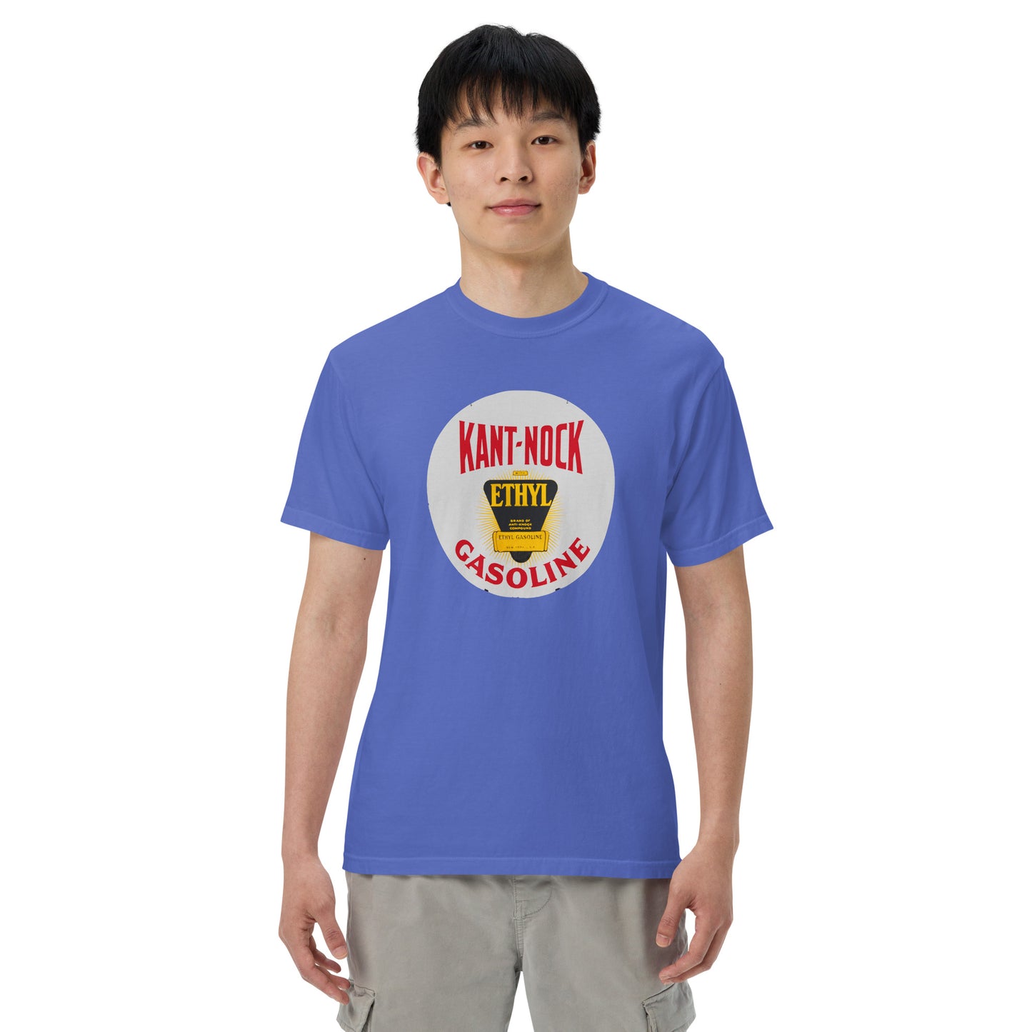Vintage Kant Nock Gas Sign Unisex garment-dyed heavyweight t-shirt