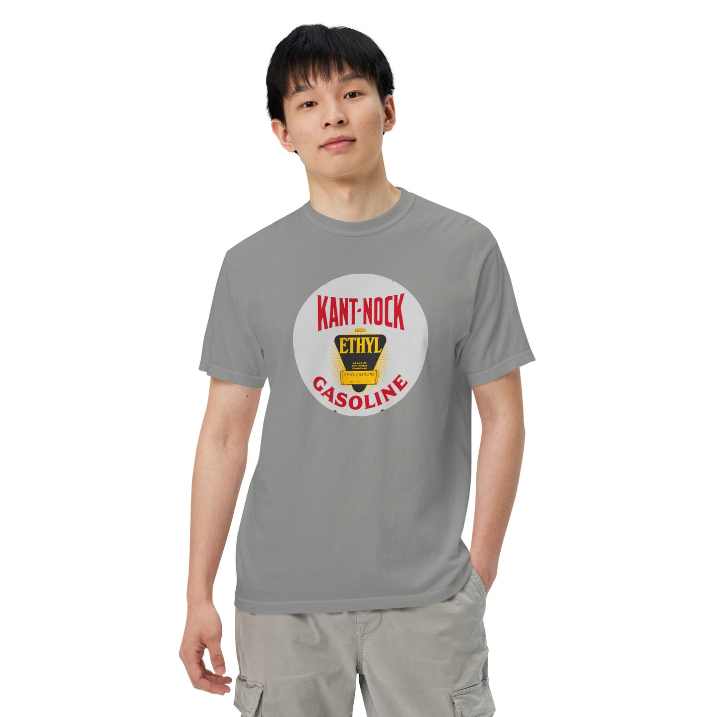 Vintage Kant Nock Gas Sign Unisex garment-dyed heavyweight t-shirt