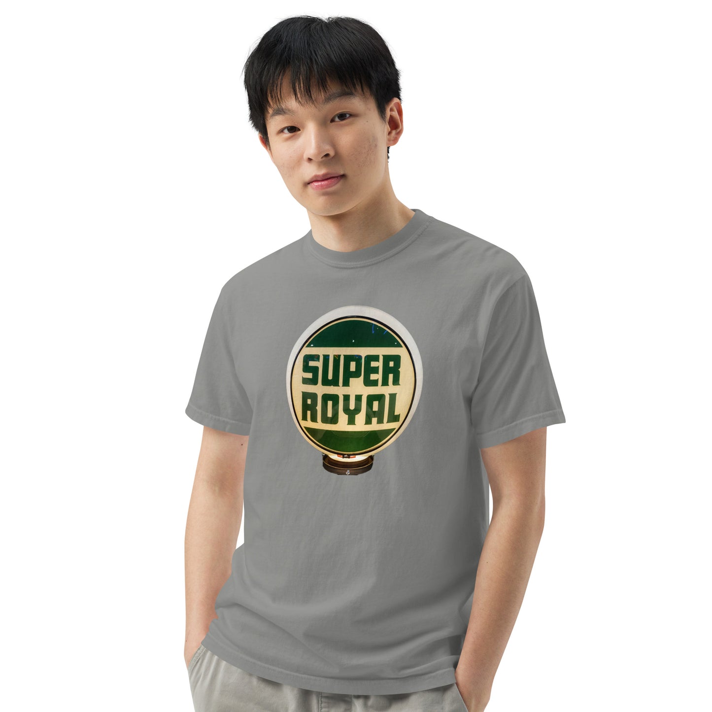 Super Royal Globe Unisex Heavyweight T-Shirt Design