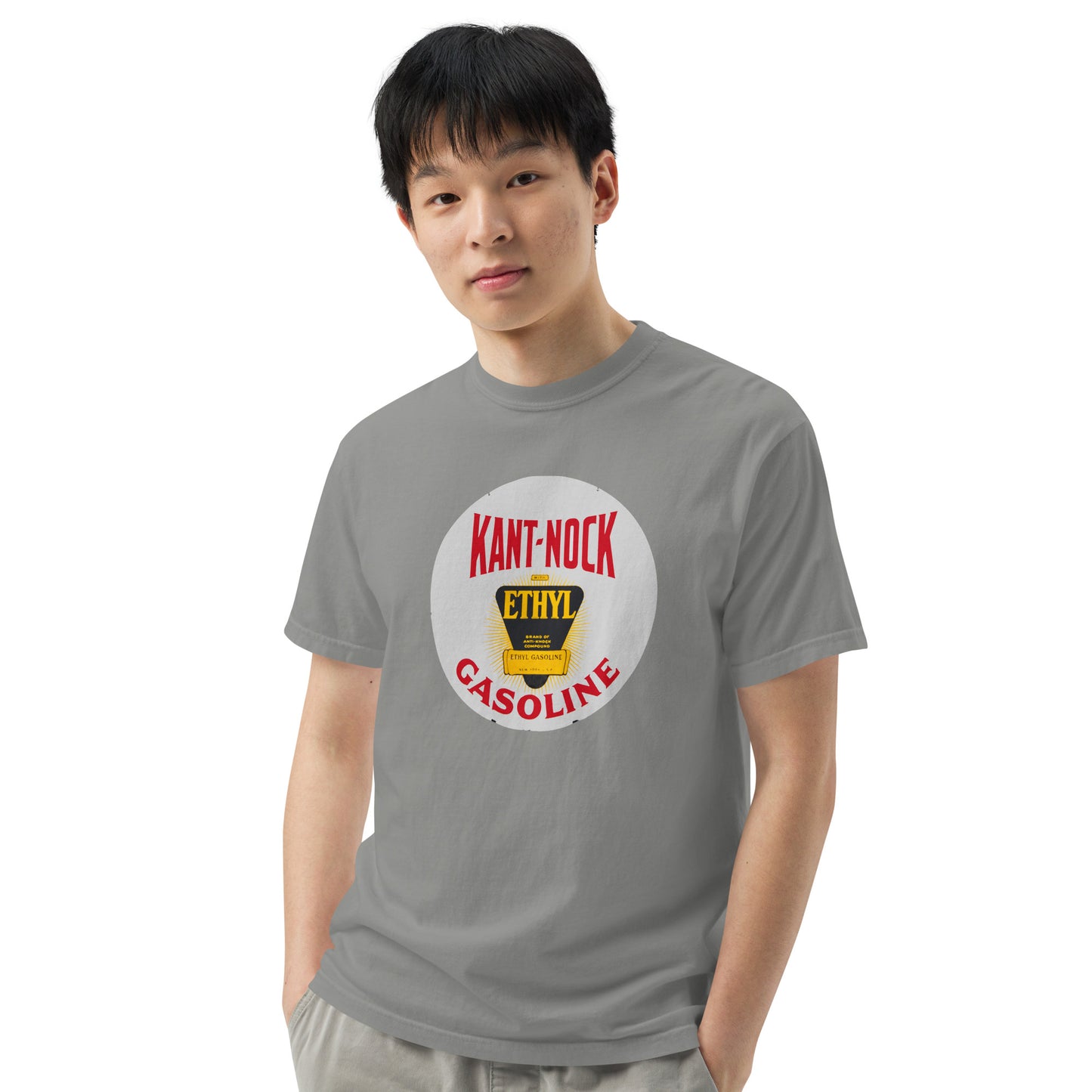 Vintage Kant Nock Gas Sign Unisex garment-dyed heavyweight t-shirt
