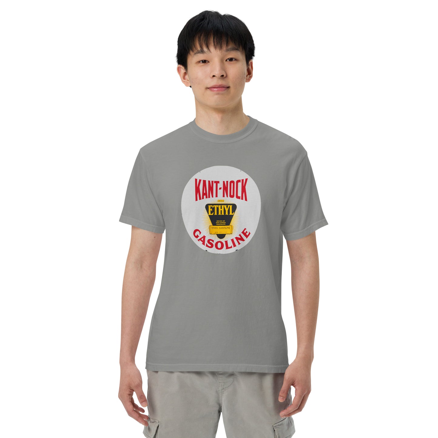 Vintage Kant Nock Gas Sign Unisex garment-dyed heavyweight t-shirt