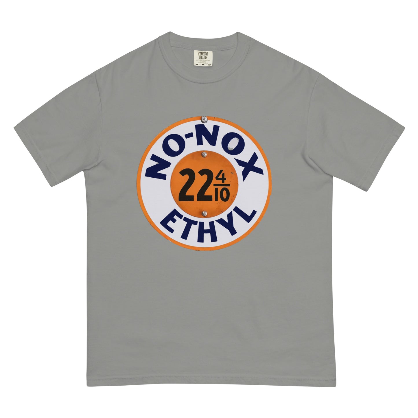 Retro Gas Sign No Knox Unisex garment-dyed heavyweight t-shirt