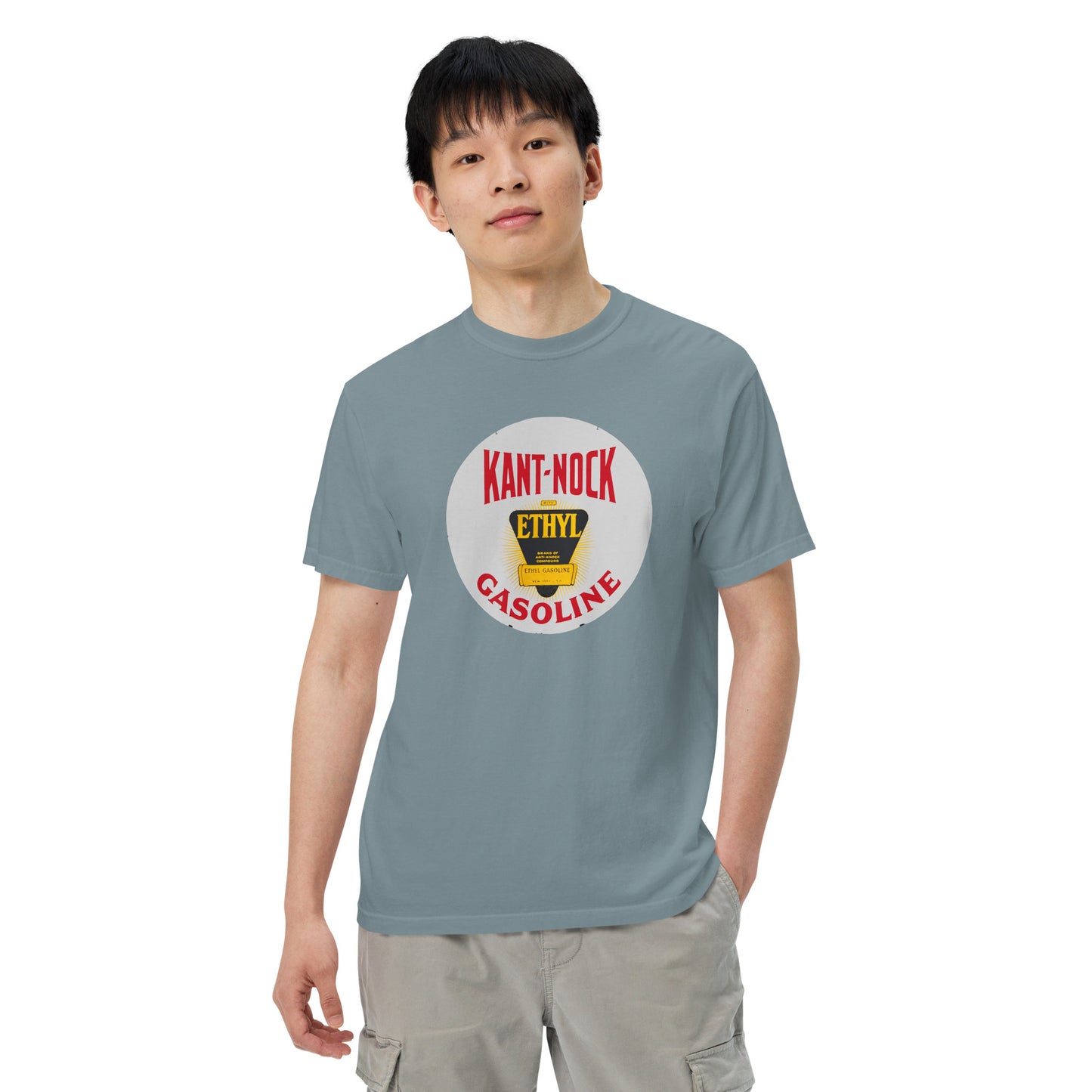 Vintage Kant Nock Gas Sign Unisex garment-dyed heavyweight t-shirt