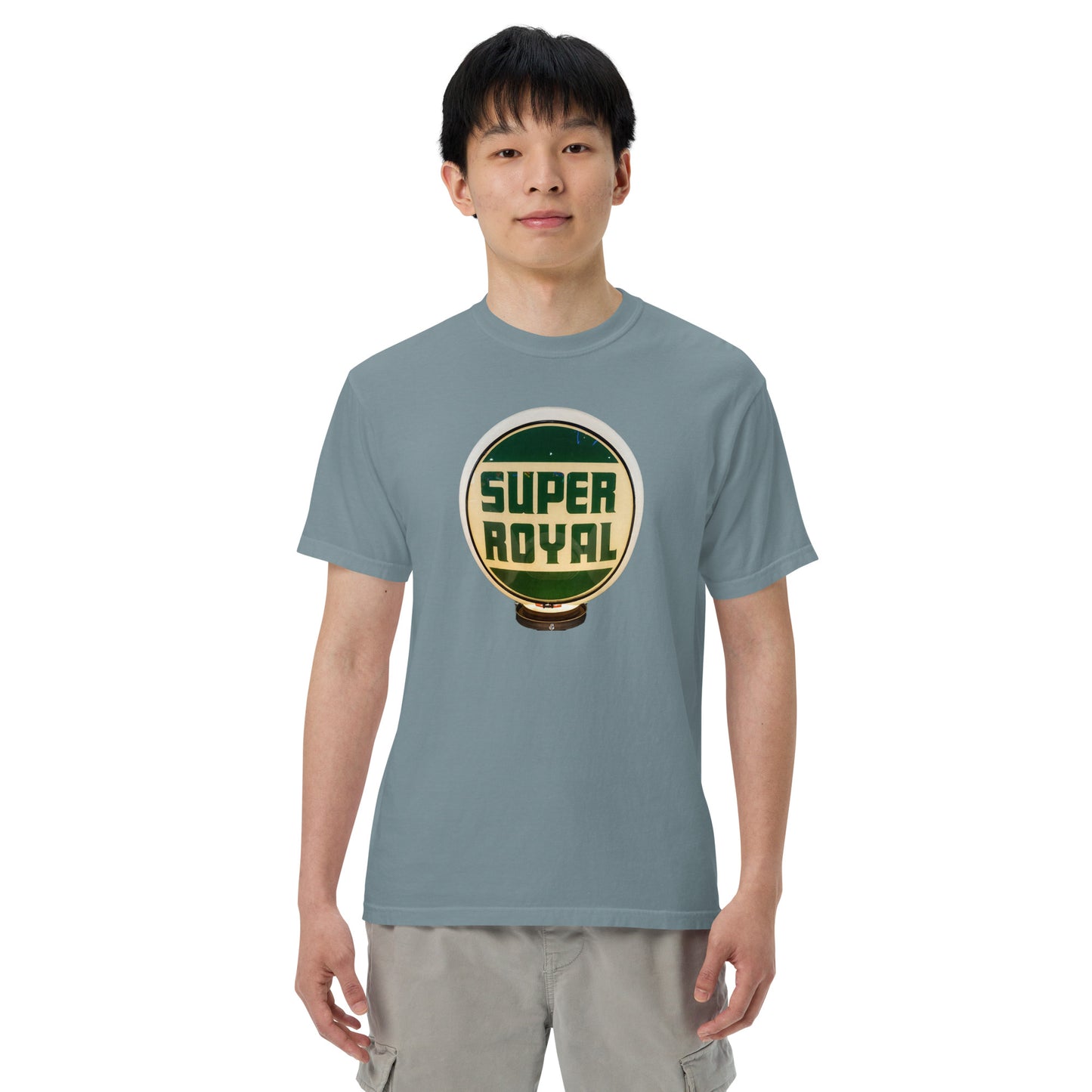 Super Royal Globe Unisex Heavyweight T-Shirt Design