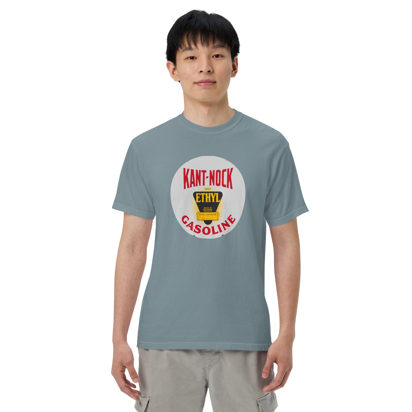 Vintage Kant Nock Gas Sign Unisex garment-dyed heavyweight t-shirt