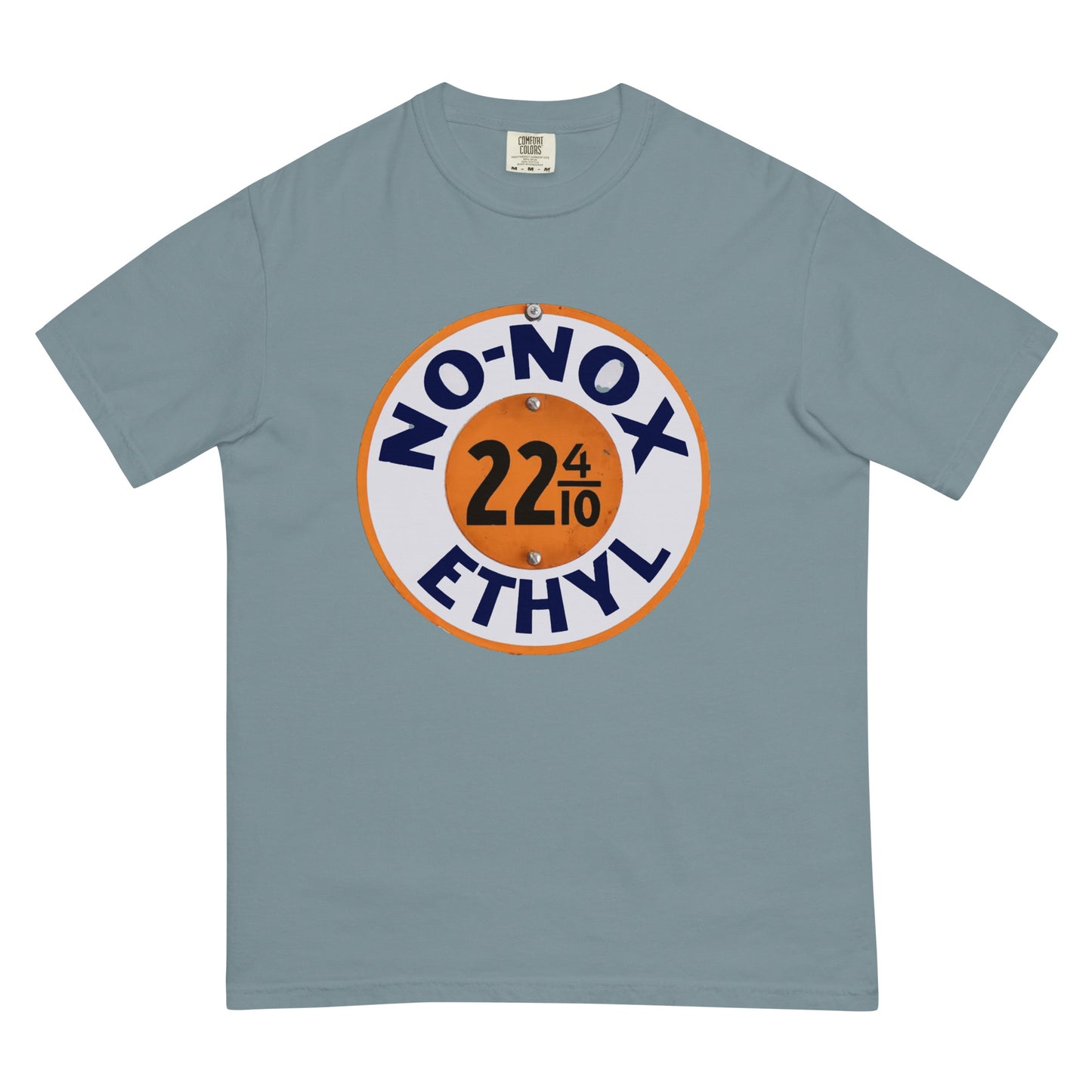 Retro Gas Sign No Knox Unisex garment-dyed heavyweight t-shirt