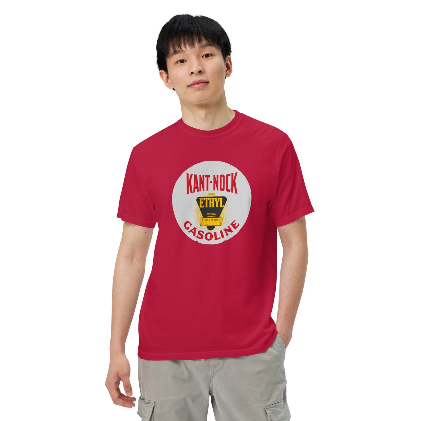 Vintage Kant Nock Gas Sign Unisex garment-dyed heavyweight t-shirt