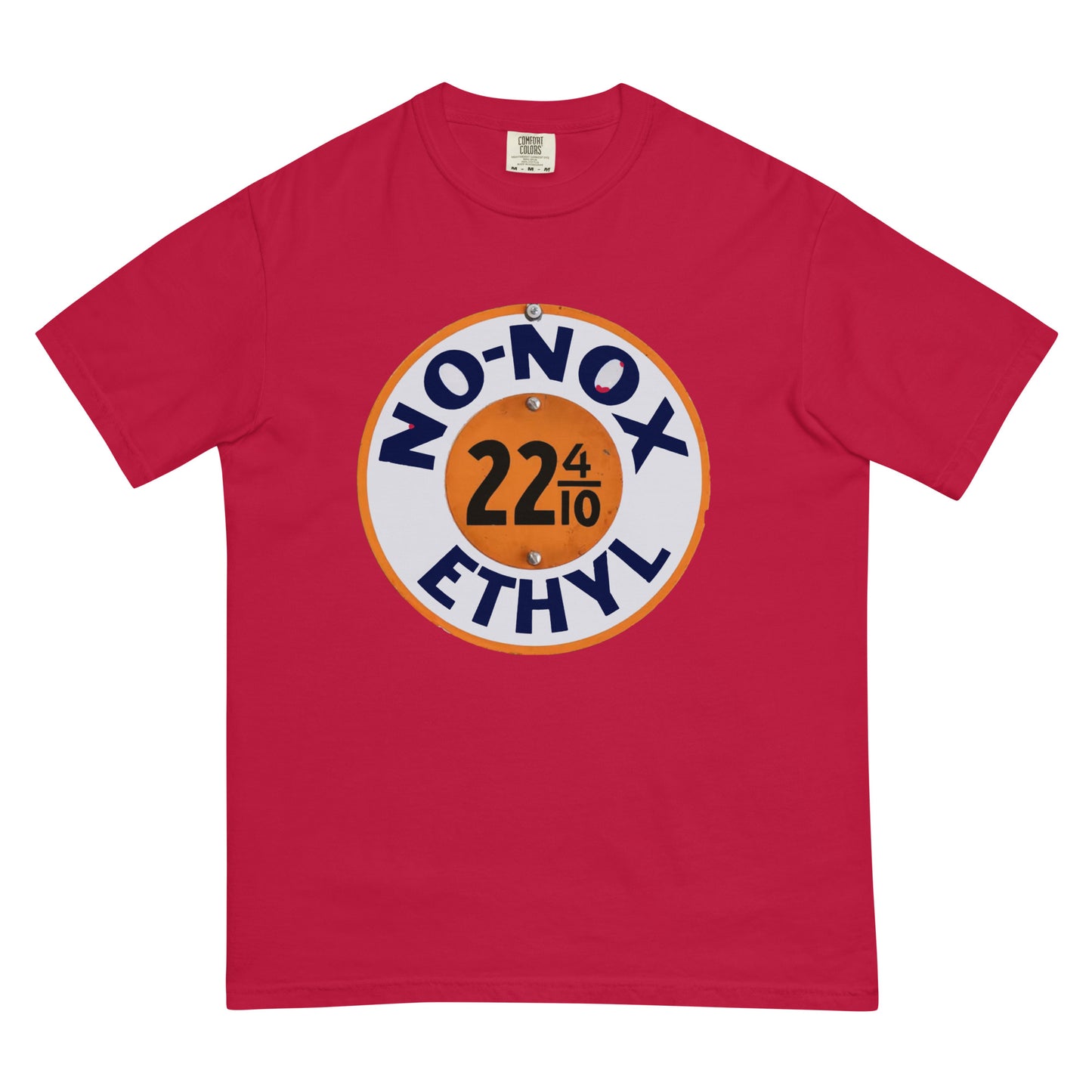 Retro Gas Sign No Knox Unisex garment-dyed heavyweight t-shirt