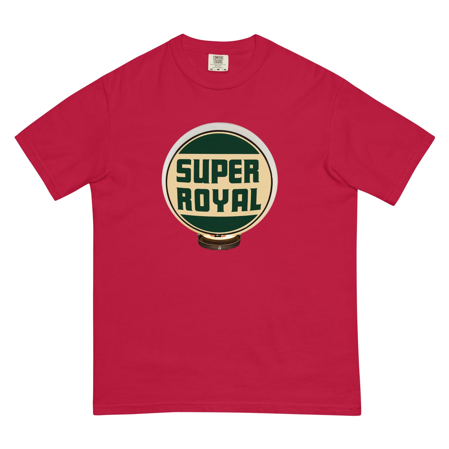 Super Royal Globe Style Unisex garment-dyed heavyweight t-shirt