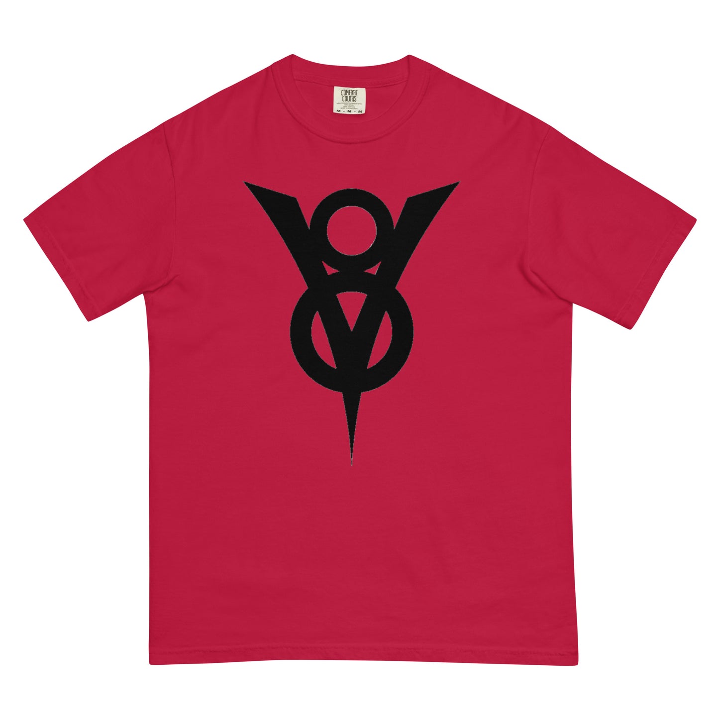 Retro Ford V8 Sign Unisex garment-dyed heavyweight t-shirt