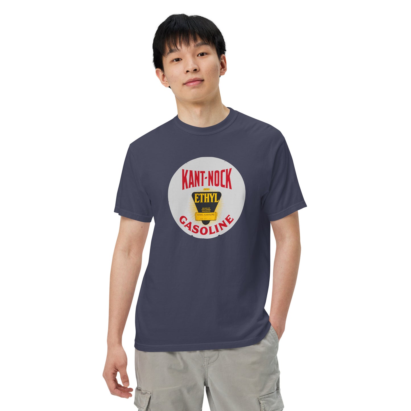 Vintage Kant Nock Gas Sign Unisex garment-dyed heavyweight t-shirt