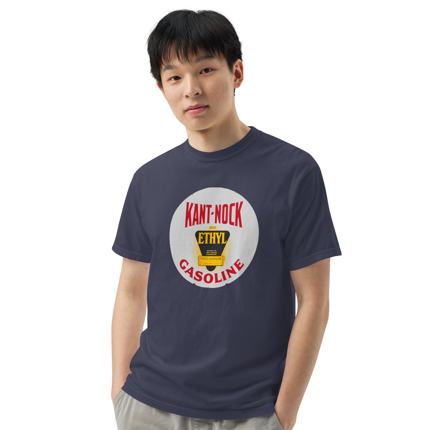 Vintage Kant Nock Gas Sign Unisex garment-dyed heavyweight t-shirt