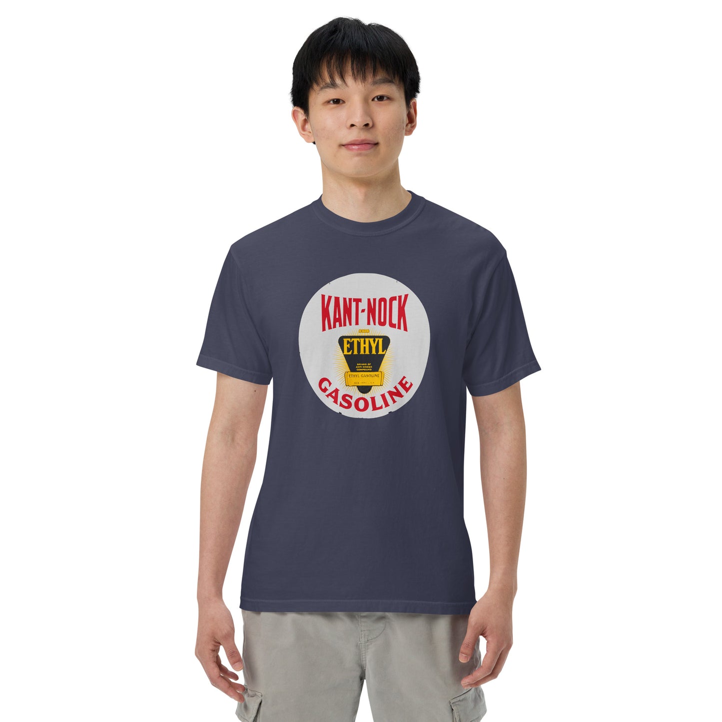 Vintage Kant Nock Gas Sign Unisex garment-dyed heavyweight t-shirt